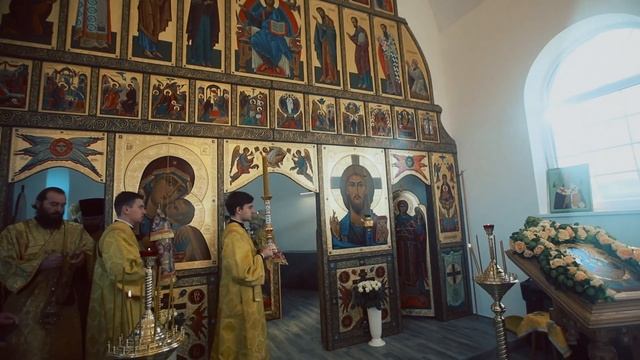 Освящение храма в честь иконы Божией Матери "Живоносный Источник" в с.Рыхта Бориспольской епархии. смотреть онлайн