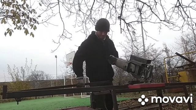 Торцовая пила для металла из болгарки своими руками. смотреть онлайн