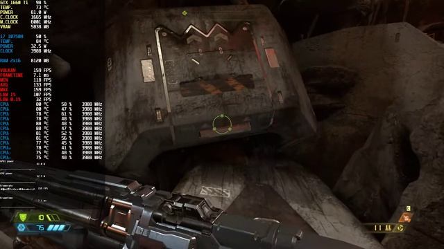Doom Eternal | GTX 1660 Ti Mobile | i7-10750H | 1080P | ULTRA | ACER NITRO 5 2020 | смотреть онлайн