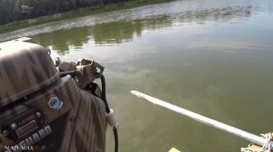 обзор лодки болотоход 5.3м. Мотор болотоход 35лс VANGUARD.