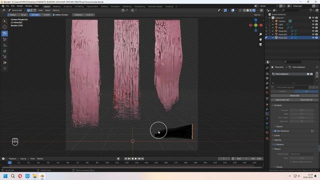 Create Hair Cards in Blender / Hair Textures / Easy Free Tutorial смотреть онлайн