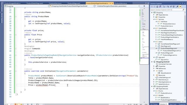 Xamarin Forms – E-commerce Application (Part 2) смотреть онлайн
