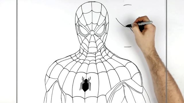 How To Draw 3 Spidermen | Step By Step | No Way Home смотреть онлайн