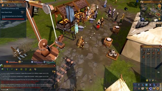 Обзор игры Runescape #2 добыча полезных ископаемых смотреть онлайн