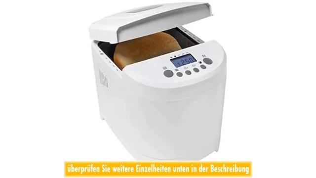 Bestron ABM2003 Vollautomatischer Brotbackautomat 600 W смотреть онлайн