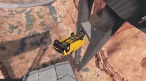 Cars vs Broken Bridges - BeamNG Driv