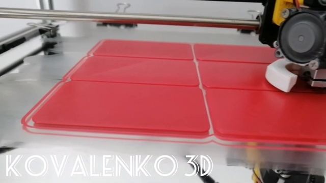 3D печать визитки на 3д принтере смотреть онлайн