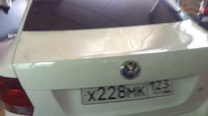 открытие и закрытие багажника фольксваген поло седан 228