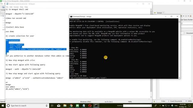 How to Authenticate Database to Admin Authentication in MongoDB смотреть онлайн