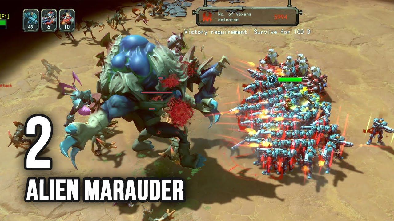 Alien Marauder / Эпизод 2: Встреча с Королевой жуков