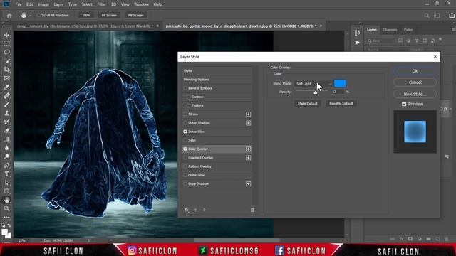 [ Photoshop Manipulation ] Ghost effect - Photoshop Tutorial смотреть онлайн