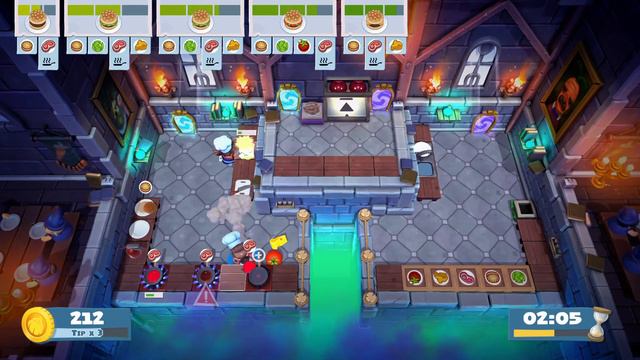 Overcooked! 2 | Campaign | Level 3-4 | 3 Stars: 467 | Solo/1 Player | PS4