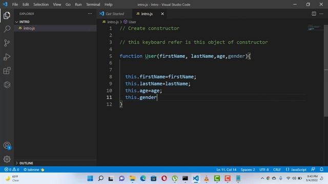 what is constructor-how to create constructor in javascript-how to create Object in javascript - смотреть онлайн