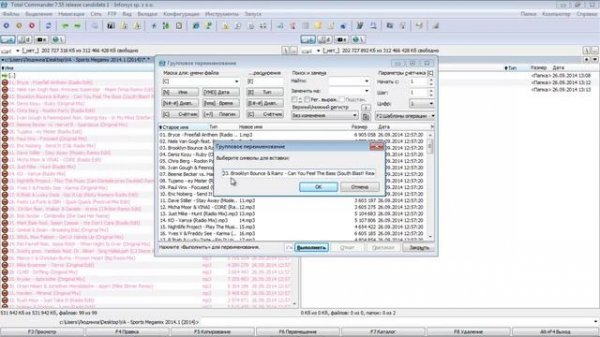КАК ПЕРЕИМЕНОВАТЬ МНОГО ФАЙЛОВ СРАЗУ? ГРУППОВОЕ ПЕРЕИМЕНОВАНИЕ В TOTAL COMMANDER