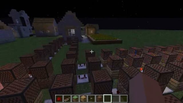 Minecraft нотные блоки музыка смотреть онлайн