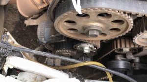 Замена звезды коленвала и ремонт ремня ГРМ на Лада Гранта (LADA Granta)