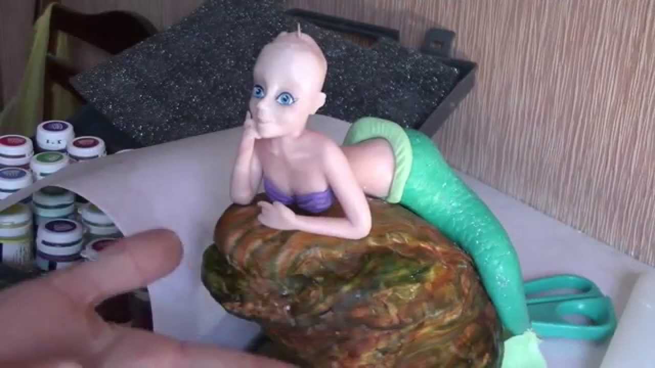 Русалочка сахарная (Sugar Figure Mermaid)