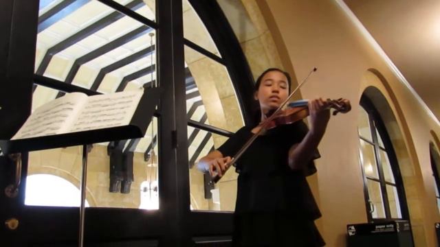 Bach Sonata for Solo Violin No. 1 in G Minor, BWV 1001, I. Adagio смотреть онлайн