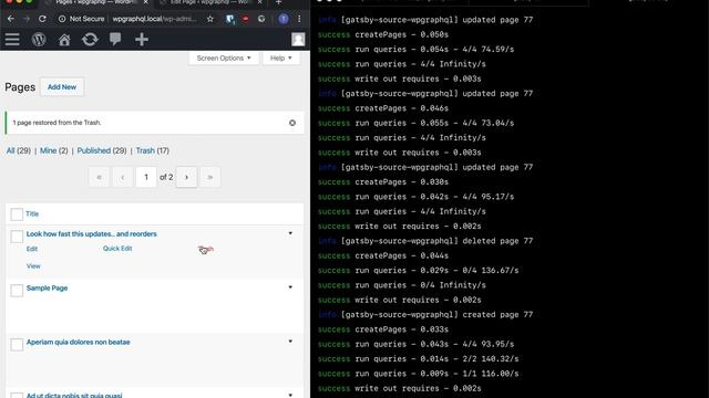 gatsby source wordpress v4 demo смотреть онлайн