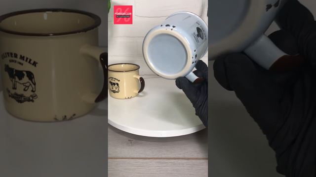 Чашка кружка со сколами в стиле ретро Стиляга Olens