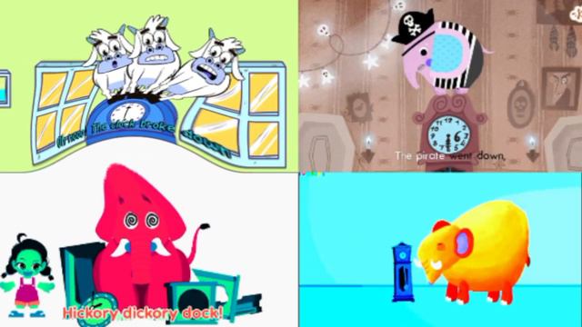 Hickory Dickory Dock Animals Series | Inversion + Rolling Ball Effects | Video Tutorial 🔥