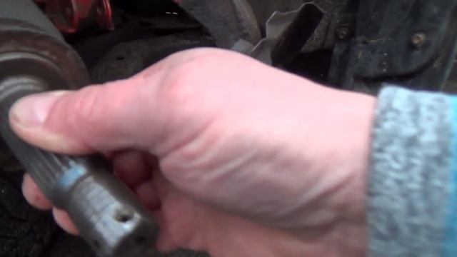 Как поменять ШРУС Hyundai Elantra 2004 г.в