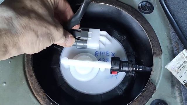 Ridex fuel pump For Nissan N16 almera, Main filter #1 смотреть онлайн