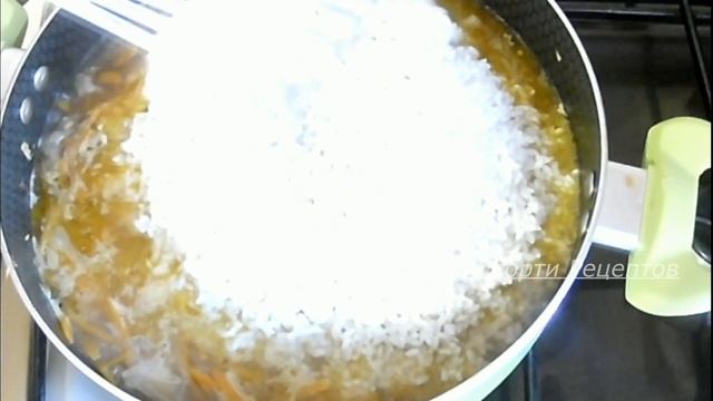 ПЛОВ ИЗ ФАРША И КАПУСТЫ / PILAF WITH MINCEMEAT AND CABBAGE смотреть онлайн