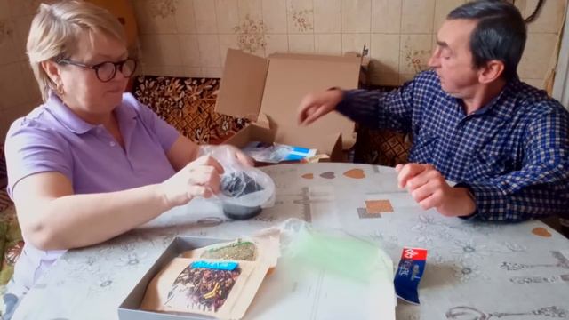 Посылка из Архангельской обл.Обзор посылки. смотреть онлайн