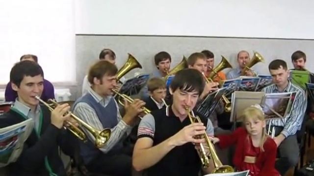 Духовой оркестр г. Минск в церкви пос. Плещеницы смотреть онлайн