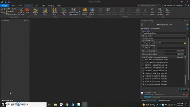 Creating a Tiled Map for ArcGIS Online смотреть онлайн
