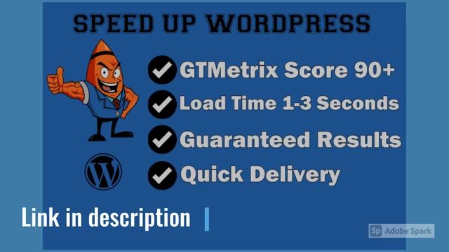I will speed up your wordpress website speed drastically смотреть онлайн