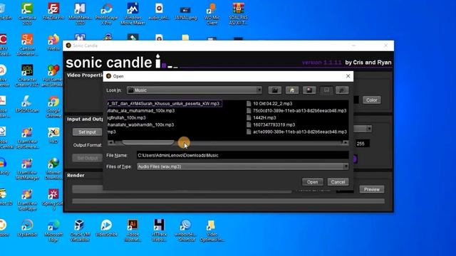CARA CEPAT MEMBUAT SPEKTRUM AUDIO KEREN - SONIC CANDLE смотреть онлайн