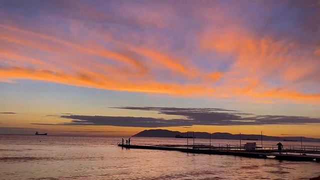 Милая сердцу Кабардинка, и ее красивейшие ЗАКАТЫ! смотреть онлайн