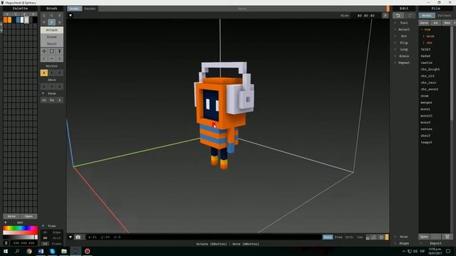 Voxel Art character BBOY - GooGames смотреть онлайн