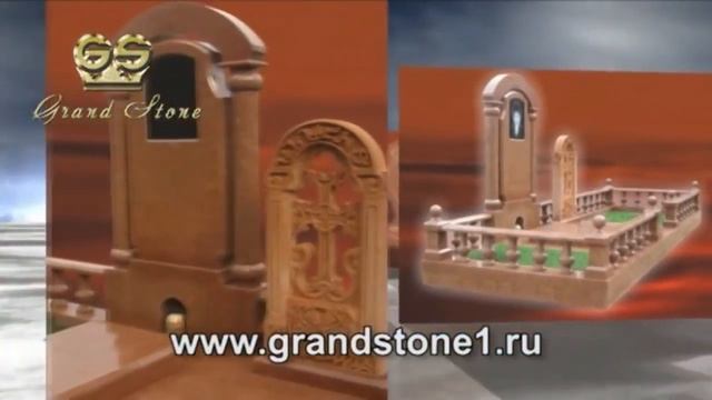 Памятники и надгробия из гранита и мрамора от Grand Stone смотреть онлайн