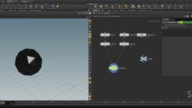 Houdini Switch node tutorial (RUS) смотреть онлайн