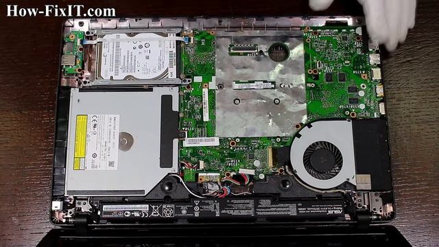 Reset BIOS settings Asus R510 laptop | CMOS battery replacement смотреть онлайн