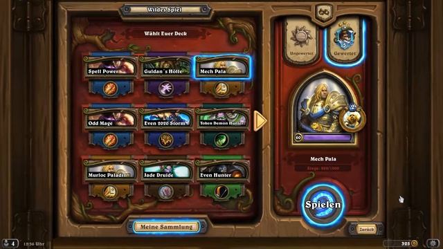 Hearthstone Saison 6/2020, wild ranking, Decks testen und so dies und das ... смотреть онлайн