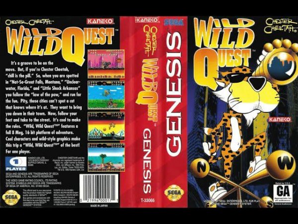 Chester Cheetah: Wild Wild Quest (sega) - complete (пройден)