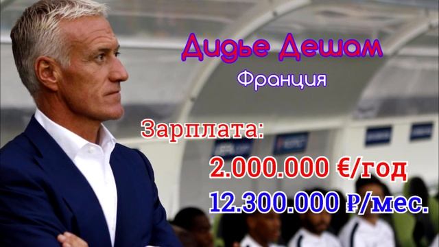 Самые высокооплачиваемые тренеры сборных на Евро 2016 смотреть онлайн