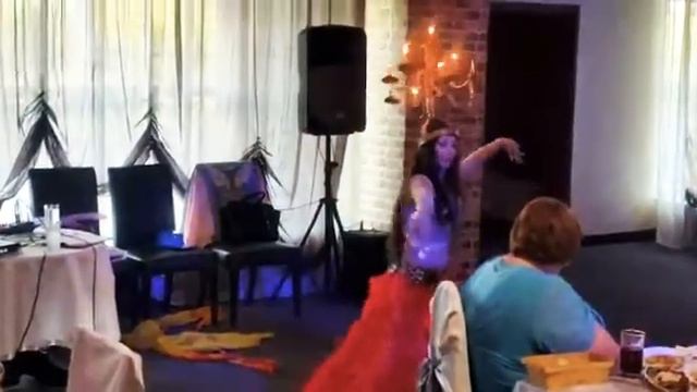 Восточный танец с канделябром. Шоу программа на юбилей. смотреть онлайн