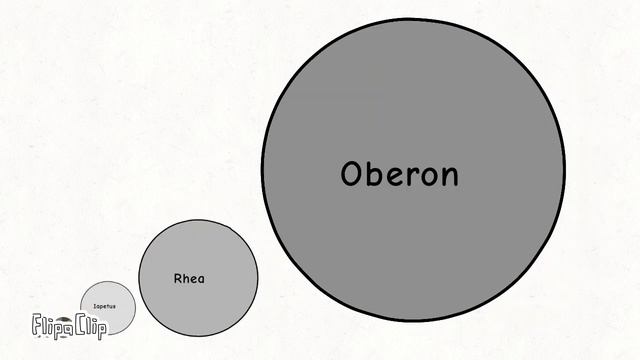 Planets and Moons Size Comparison смотреть онлайн