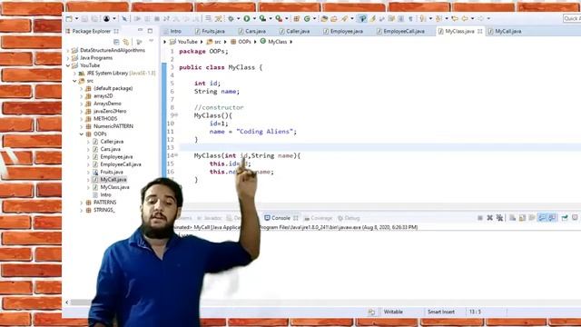 Parameterized Constructor in Java with Example | Coding Wallah смотреть онлайн