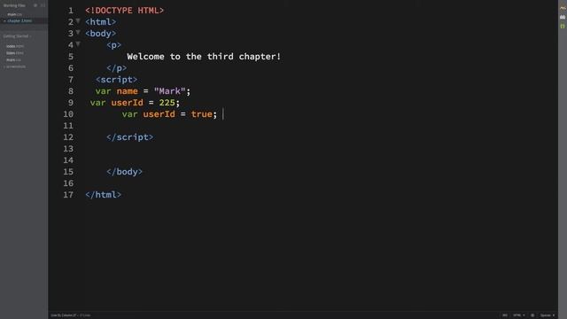 Variable and Comments in Javascript смотреть онлайн