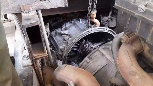 Mercedes Benz ATEGO 1523 transmission part II смотреть онлайн