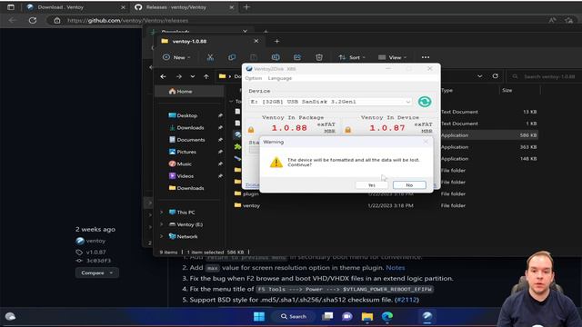 How to use Ventoy - a multi boot USB creator | For Beginners смотреть онлайн