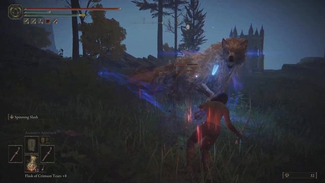 Elden Ring | Red Wolf of Moonlight Altar | Solo | No Summons смотреть онлайн