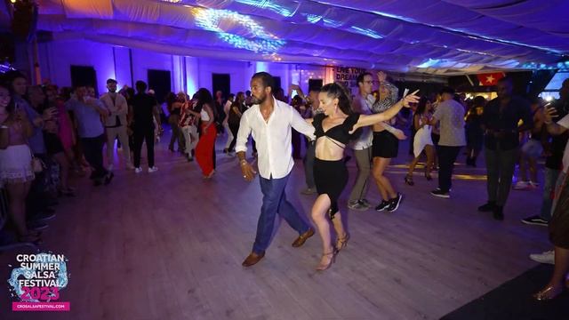 Maykel & Nerea - Salsa social dancing | Croatian Summer Salsa Festival 2023 смотреть онлайн