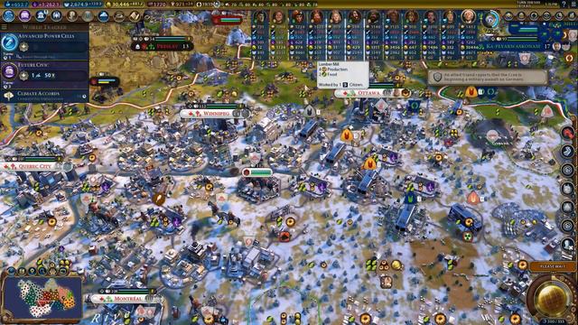 #14 Finale - POLAR PARADISE: Building a Tundra Empire - Canada (Deity) - Civ VI: Gathering Storm смотреть онлайн